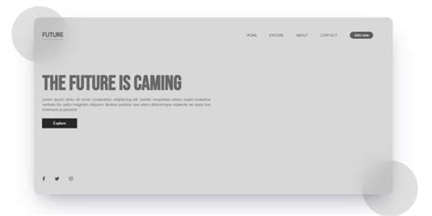 Image result for Labding Pages in HTML/CSS