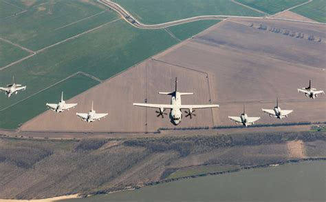 Allied Air Command | Allied aerial demonstration in Romania as Royal ...