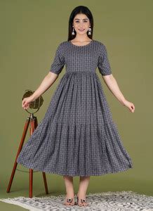 Twirl Tales Women A-line Dark Blue Dress - Buy Twirl Tales Women A-line ...