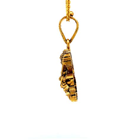 Goddess Saraswati Pendant – EF-IF Diamond Jewellery