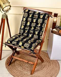 Mystery World Cotton Chair Cushion Seat Pad with Ties-Chair Not Include ...