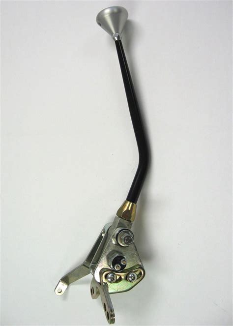 Lokar XFMS6200RDM Floor Mount Shifter Kit with Black 10" Single Bend ...