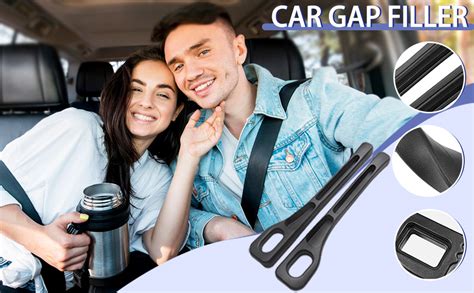 2PCS Car Seat Gap Filler Organizer,Upgrade Car Side Seat Gap Filler ...