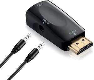 microware HDMI Adapter 0.02 m HDMI to VGA Adapter,1080P HDMI Male to ...