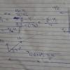 A small ball thrown at an initial velocity u = 25 m/s directed at an ...