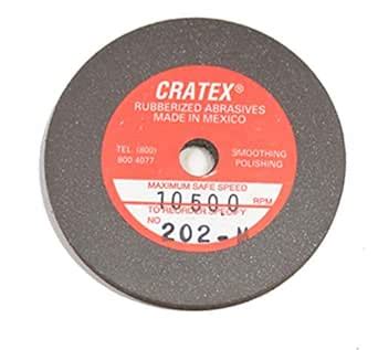 Cratex #202F Rubberized Abrasives Wheels 2X1/8X1/4 Fine : Amazon.in ...