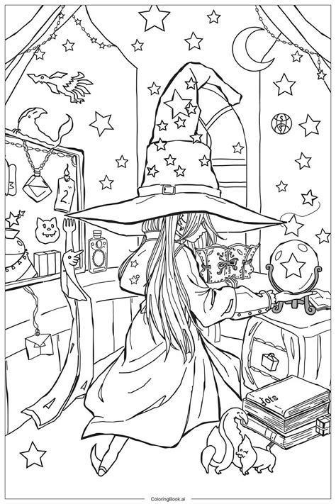 Printable Magician Coloring Pages [2025]