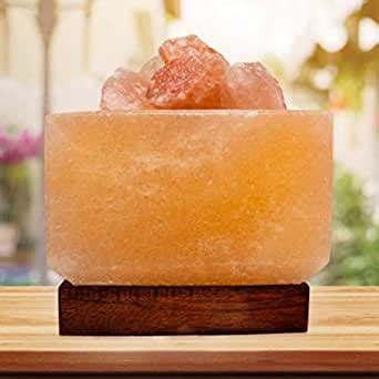 Buy VISION CRAFTED Himalayan Fire Salt Lamp Square Firebowl 3-4 kg ...