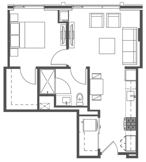 N J1.5 A - Porte — Studio, 1, 2, 3 Bedroom Apartments and Townhomes ...