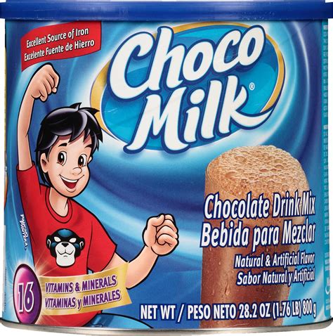 Amazon.com : Choco Milk Chocolate Milk Powder Drink Mix - Enriched with ...
