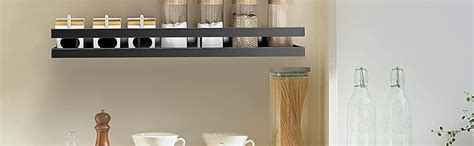 Rifa Artism "Wall-Mounted Spice Rack Organizer - Medium Size, Black ...