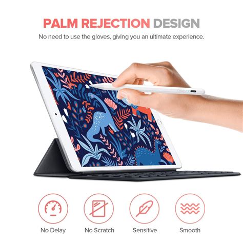 CASE U Upgraded Stylus Pencil, Stylus Pen Tilt Sensor with Palm Rejection