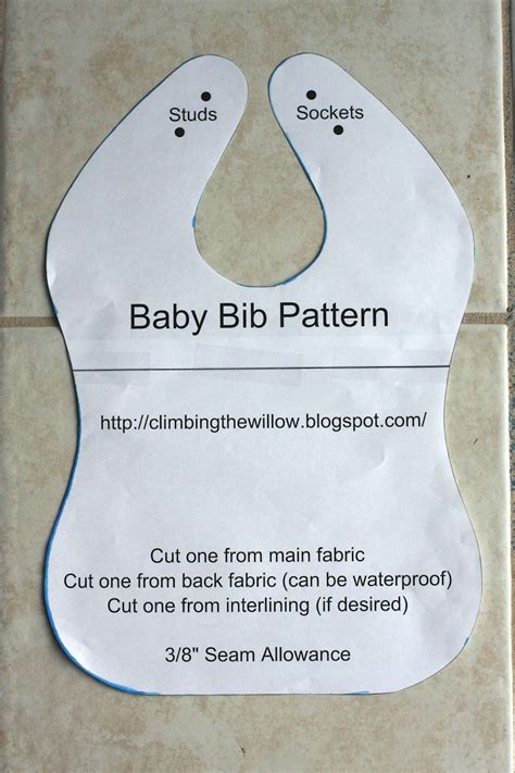 Image result for Free Bib Patterns