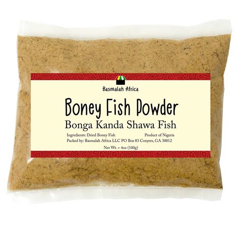 Buy Basmalah Africa Ground Fish Powder, y Smoked Herring Fish Powder ...