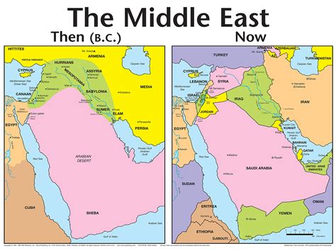 Map Of Middle East Bible Times - Bible Wisdom Hub