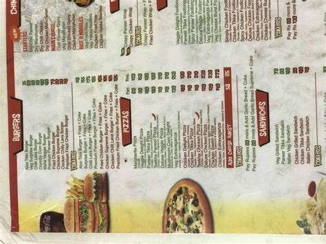 Menu at Grill Inn, Delhi, Fire Station Rd