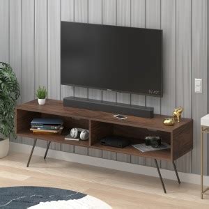 BLUEWUD Averyl TV Unit Set Top Box Stand/TV Cabinet with Shelves with ...