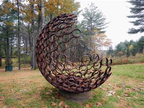 Large Metal Sculptures For Outdoors | The Tube