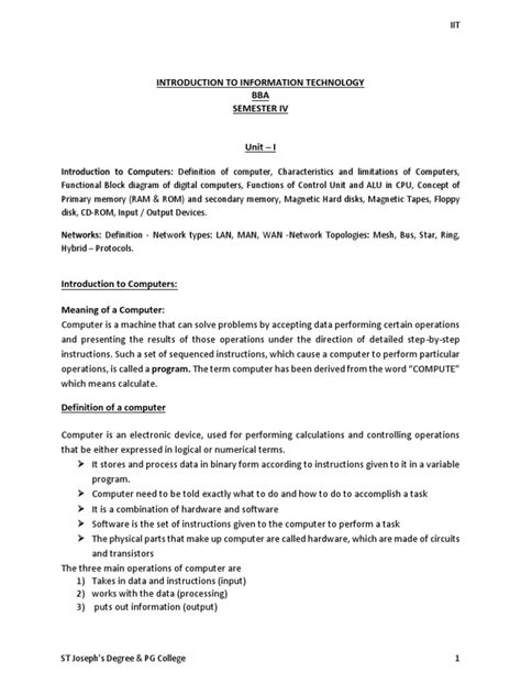 Image result for Information Technology Notes.pdf