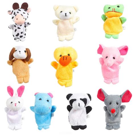 Animal Soft Hands Finger Puppets (Set of 10) – House of quirk