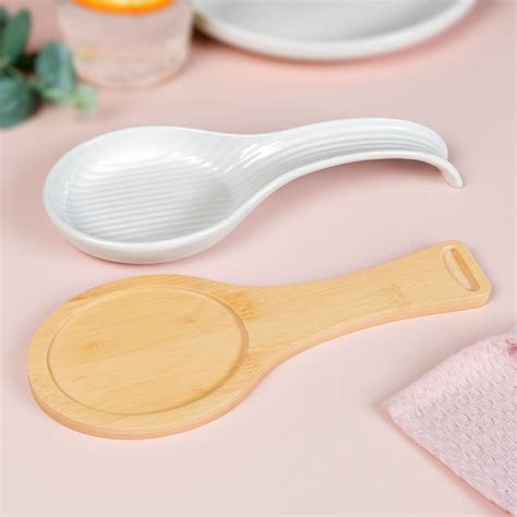 Ceramic Spoon Rest With Stand Online - Premium Spoon Rest | Nestasia