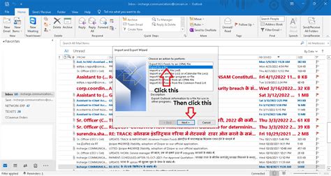 4. Select Outlook Data File (. pst ) and then click Next ( ref ...