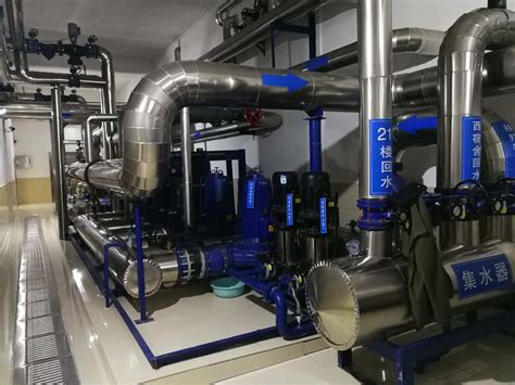 智慧供暖标准化泵房细节 - 济南中有水暖工程有限公司