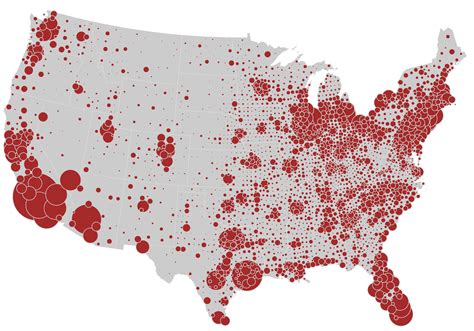 graduated symbol map | Map, Symbols, Projects