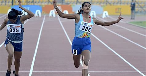 Abhin Devadiga & Ancy Sojan win 200m titles in junior National ...