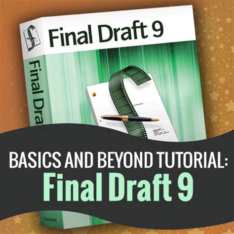 Final Draft Tutorials 的图像结果