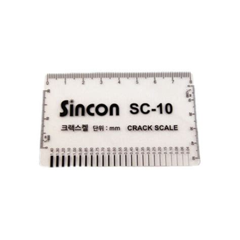 Sincon Crack Width Gauge for Crack Monitoring and India | Ubuy