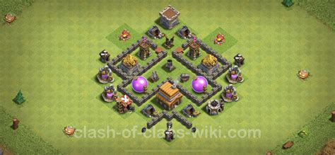 Farming Base TH4 Max Levels with Link, Anti Everything - Town Hall ...