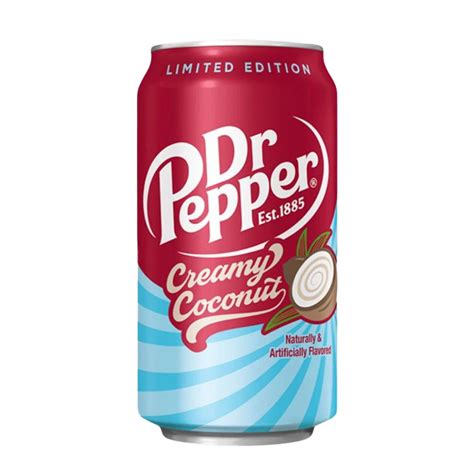 Dr. Pepper Creamy Coconut (Limited Edition) – Willy Wacky Snacks