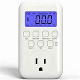 Buy HBN Watt Meter Plug with Backlight, Plug-in Socket Power Meter ...