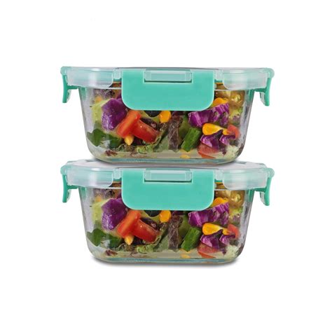 Buy Allo FoodSafe Glass Containers with Lids with Break Free Lock ...