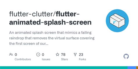 Flutter Splash Screen Animation 的图像结果