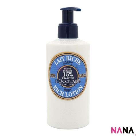 L'Occitane Shea Butter Rich Body Lotion 250ml – NANA MALL