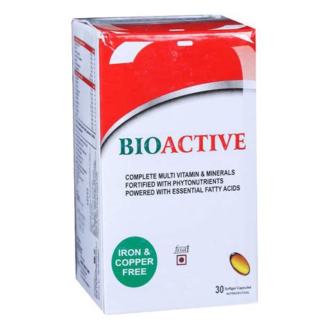 Bioactive Softgel Capsule | Uses, Side Effects, Price | Apollo Pharmacy