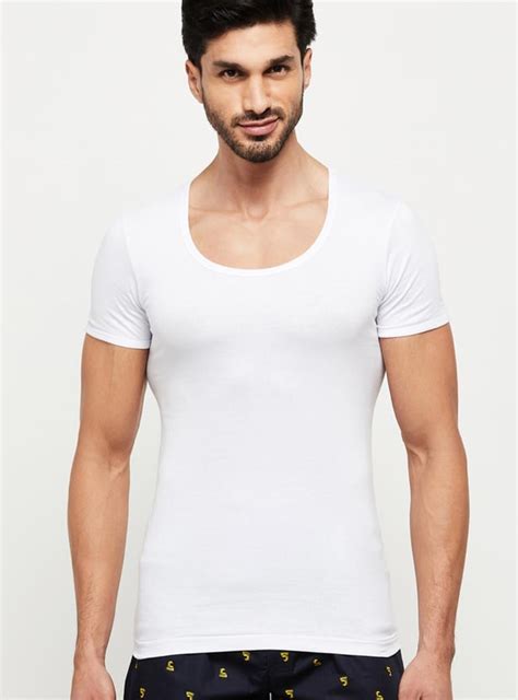 Buy Solid Vest - Pack of 2 Online at just Rs. 449.0 - 1000011228999 ...