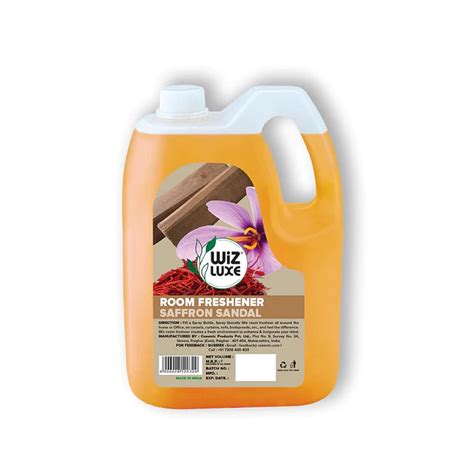 Wiz Room Air Freshener 5L Can Refill Pack - Saffron Sandal | Long ...