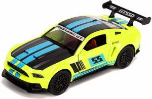 Storex Mustang GT Die Cast Car Metal Sports Car with Push Back Doors ...