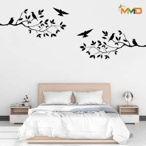 MMD DECORATION Elegant Birds Ecowall Paint Wall Stencil MMD Elegant ...