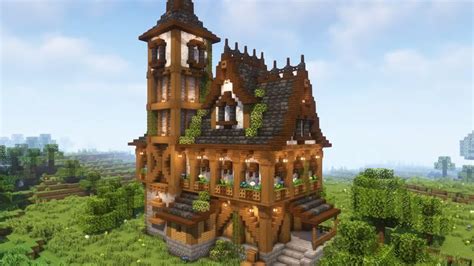 Mansion in Minecraft Tutorial 的图像结果