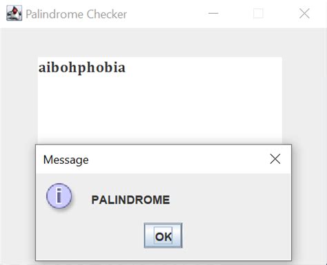 Palindrome Detector Using Recursion in Java 的图像结果