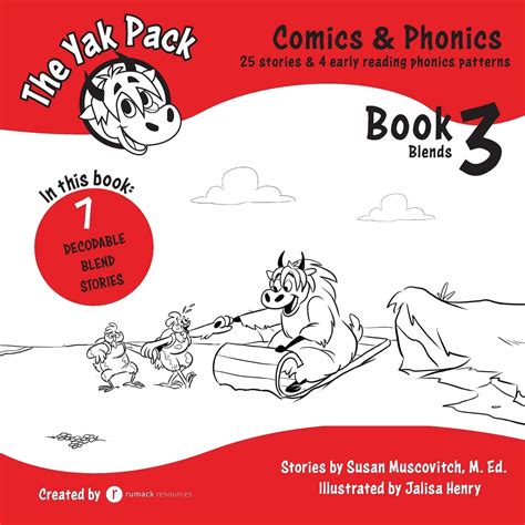 Buy The Yak Pack: Comics & Phonics: Book 3: Learn to read decodable ...