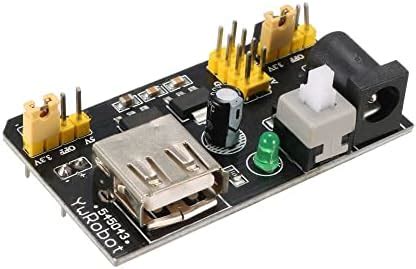 Robodo OTH17 3.3V and 5V Power Supply Module for Bread Board Arduino ...