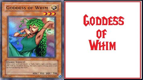 Yugioh Duel Links - Goddess of Whim - YouTube