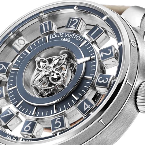 Tambour Taiko Spin Time Air Flying Tourbillon, Automatic, 42.5mm, White ...