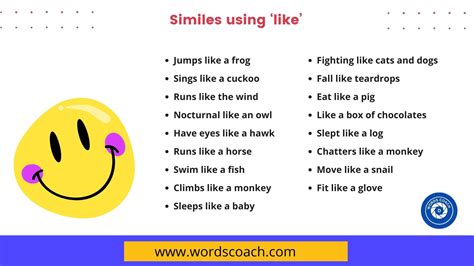 What Is a Simile? - Word Coach