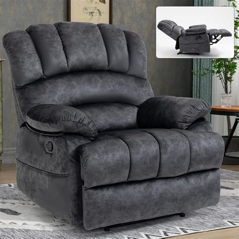 Amazon.com: Oversized Recliner Chair, Big and Tall Recliners for Men ...